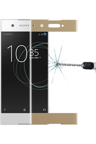 OEM Ολόσωμο Σκληρυμένο Γυαλί Χρυσό (Xperia XA1) MPSG3410J