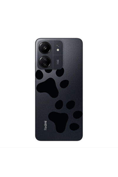 Other Xiaomi Redmi 13C Paws Transparent Silicone TPU Θήκη