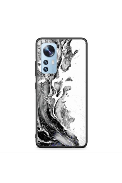 Other Xiaomi Mi 12 Marble River Black Glossy Θήκη
