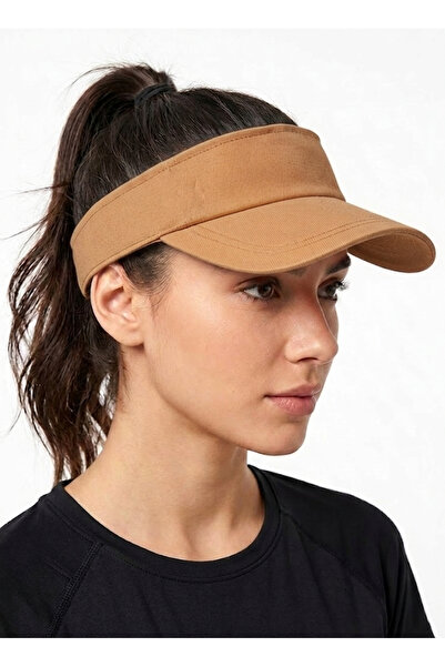 STELLA VESTİNO Unisex Cotton Gabardine Visor Hat - Sun Protection Sports Tenn...