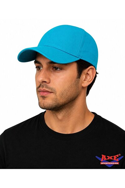 AXE SPORTSWEAR قبعة بيسبول رياضية يومية أساسية مع غطاء خلفي قابل للتعديل بشري...