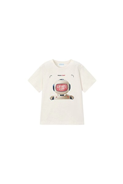 MAYORAL Tricou băieți 3065 Crem