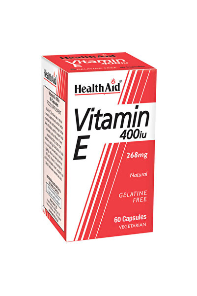 Healthaid Health Aid Βιταμίνη Ε 400IU 60 Κάψουλες - Οικονομική Συσκευασία