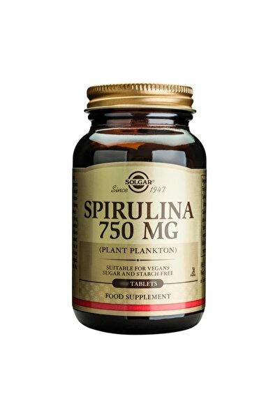 Solgar Σπιρουλίνα 750mg Ταμπλέτες 80 τεμάχια