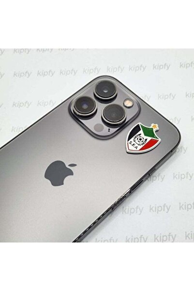kipfy Sudan Football Association S.F.A Shield, Glossy Finish Metal Sticker for Mobile Phones & Laptops