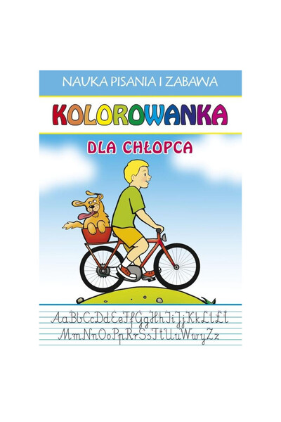 OEM Carte de colorat Literat pentru baieti, invatare scris, 32 pagini