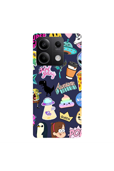 Other Xiaomi Redmi Note 13 5G Cartoon queen Dark blue Colored Silicone TPU Θήκη
