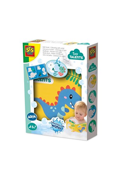OEM Carte de colorat cu apa dinozauri, multicolor, 132x156mm