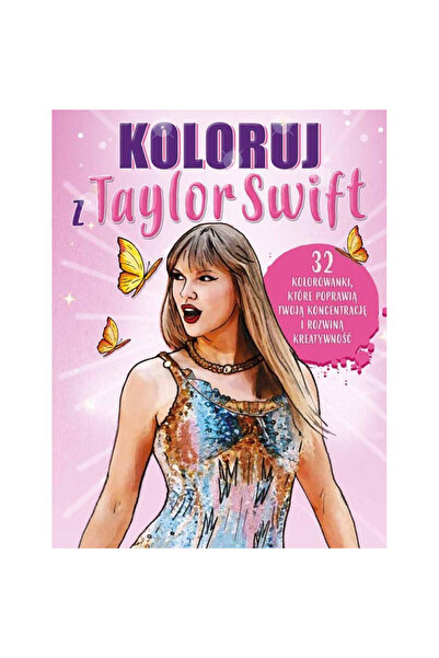 OEM Carte de colorat Srebrny Las Taylor Swift 32 pagini