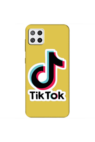 Other Samsung A22 5G Tik Tok Yellow Colored Silicone TPU Θήκη