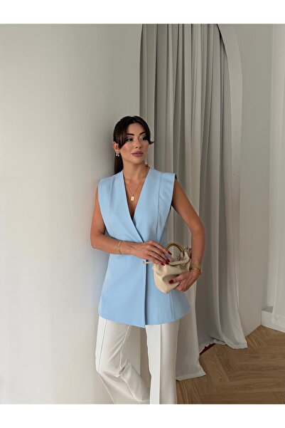 Nadrina Shoulder-Cupped Flounce Vest