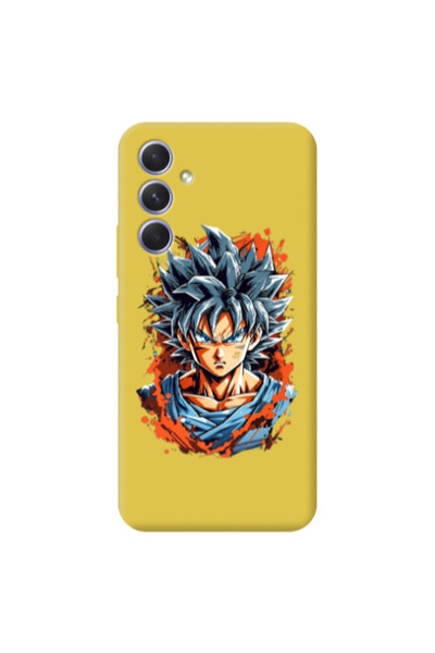 Other Samsung A56 Anime Goku Yellow Colored Silicone TPU Θήκη