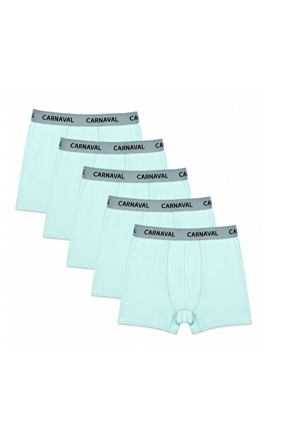CARNAVAL SOCKS Ανδρικό σετ μπόξερ 5 τεμαχίων Carnaval Breeze Mint