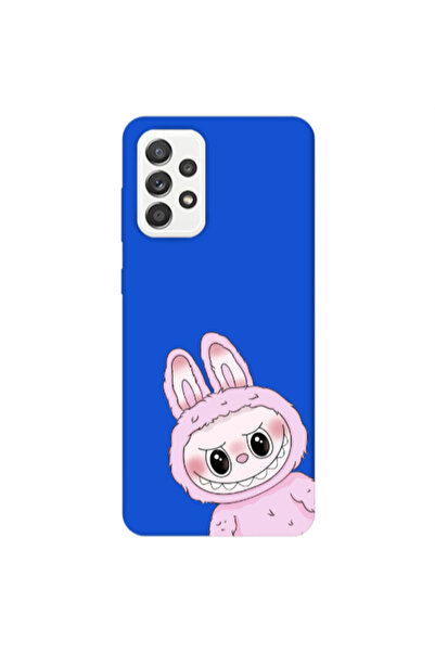 Other Samsung A52 Labubu 6 Blue Colored Silicone TPU Θήκη