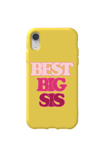 Other Apple iPhone Xr Be Creative Yellow Colored Silicone TPU Θήκη