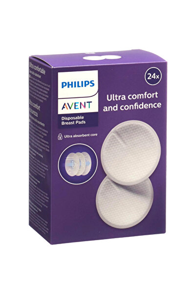 Philips Avent Tampoane pentru san SCF254/24, 24 buc