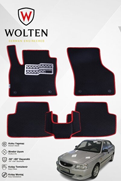 w wolten german engineered ACCENT ADMİRE-HYUNDAİ-(1999-2005) İÇİN EVA İÇ PASP...