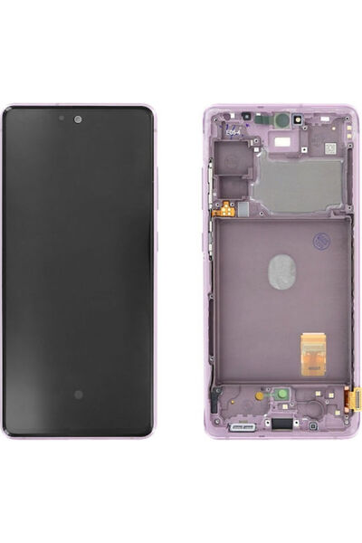 Samsung Οθόνη με μηχανισμό αφής και πλαίσιο για Galaxy S20 FE 5G (Μωβ) Κωδικό...