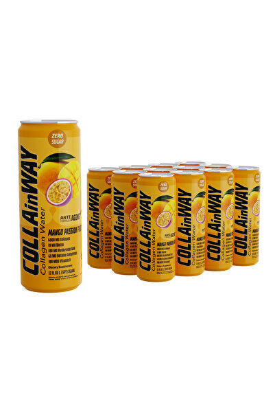 C5 COLLAinWay Collagen Drink 5000mg - Zero Sugar,10mg Biotin - Pack of 12 - M...