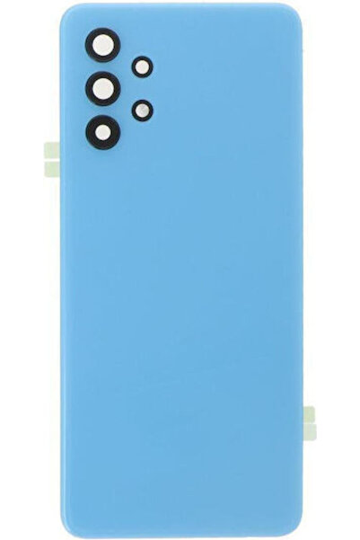 Samsung A325f Galaxy A32 Lte Κάλυμμα Μπαταρίας + Κόλλα + Φακός Κάμερας Μπλε Γ...