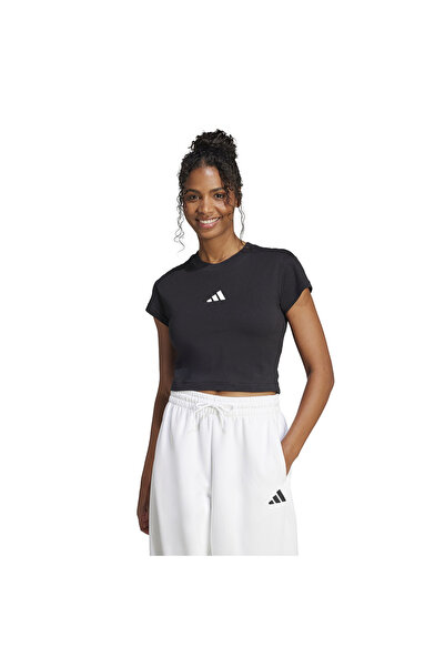 adidas Αθλητικά ρούχα W FI SL BB TEE JE4000 Μαύρο M
