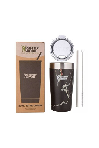 Healthy Human 20 ουγκιές (591ml) - ΘΕΡΜΟΜΟΝΩΤΙΚΟ ΠΟΤΗΡΙ CRUISER HH0057-BLACK ...
