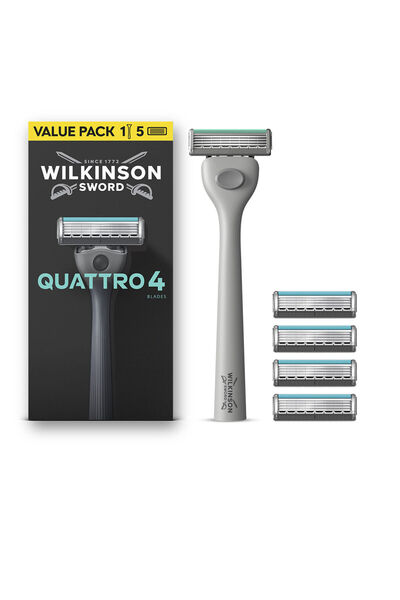 Wilkinson Quattro 4 Máquina + 5 Recambios