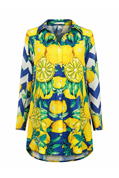 LAVIEER Camasa oversized Limone