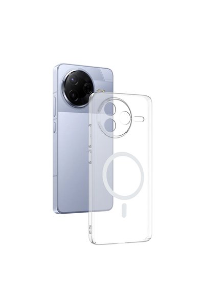 zore Xiaomi Poco F7 Pro Case Non-Yellowing Ultra Thin Hard Mica Magsafe Camer...