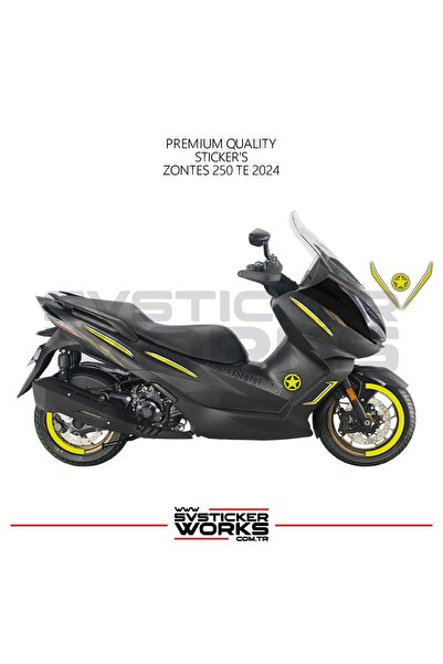ARONA Zontes 250 Te Sticker Covering Set Full Kit Parted Sticker Model