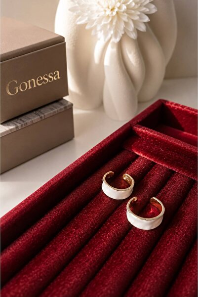 GONESSA Summer Colorful Ring |   Gold Detailed Stainless Adjustable Ring