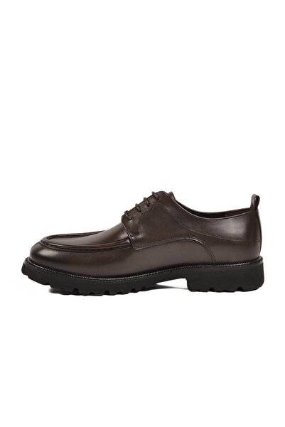 AYK'S Brown Genuine Leather Men's Casual Shoes 311 m