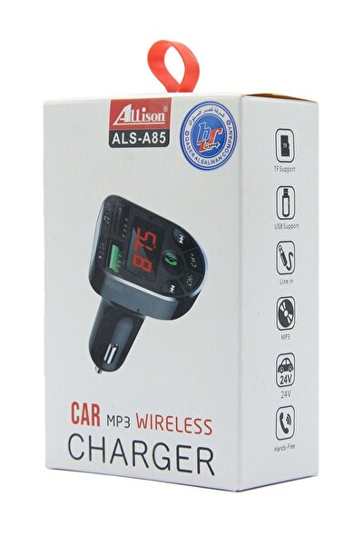 ALLİSON ALS-A85 Car Mp3 Wireless Charger
