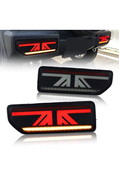 VLAND Σετ Πίσω Φώτων για Suzuki Jimny IV 18- Μπάρα LED Δυναμικό Φλας Φιμέ