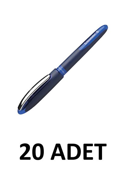 SCHNEIDER 20 Adet One Business Roller Kalem 0.6 mm Mavi