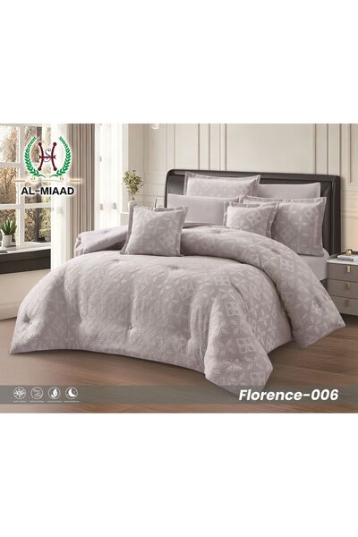 ALMIAAD Microfiber Bridal Bedspread Set Summer Quilted 8-Piece Set - Modern S...