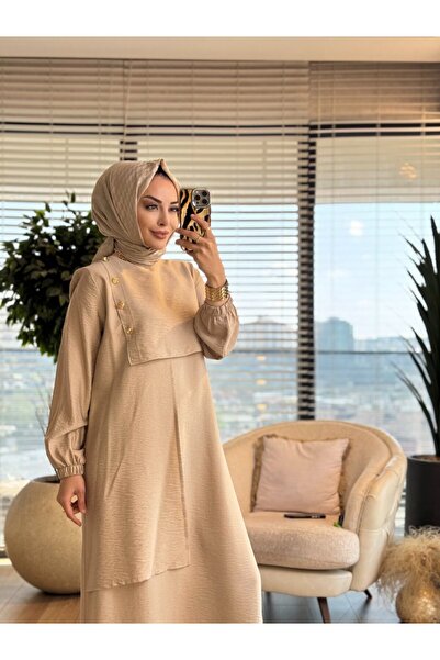Taşpınar LYL302 فستان لاري بيج