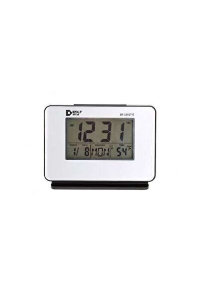 OEM Επιτραπέζιο Ψηφιακό Ρολόι LCD με Ξυπνητήρι DT-1601L-E