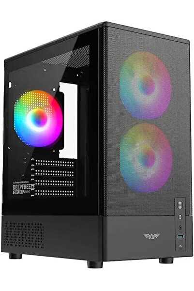 Armageddon Αρμαγκεντόν Ντιπλεξ 2 ARGB-C Gaming Micro Tower Θήκη Υπολογιστή με...