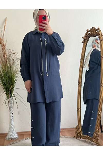Taş Detaylı Işıltı Takım