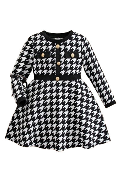 OEM Rochie eleganta pentru fetite, culoare negru, marime 12-18 M