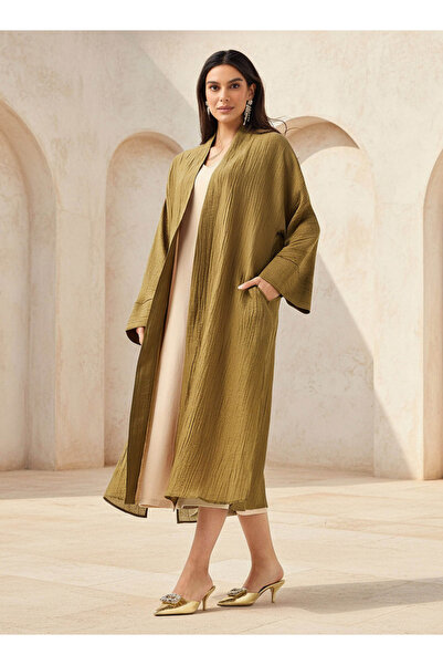 Iconic Relaxed Fit Longline Shrug with Pocket