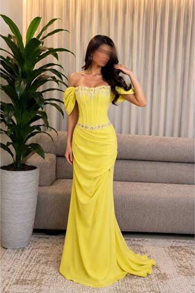MILANORA Royal Lemon Sunshine Dress 💛 ✨