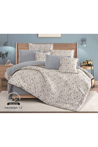 BIET ALMAFROSHAT Duvet Cover Set with 100% Cotton Bedspread, 6-Piece Set.