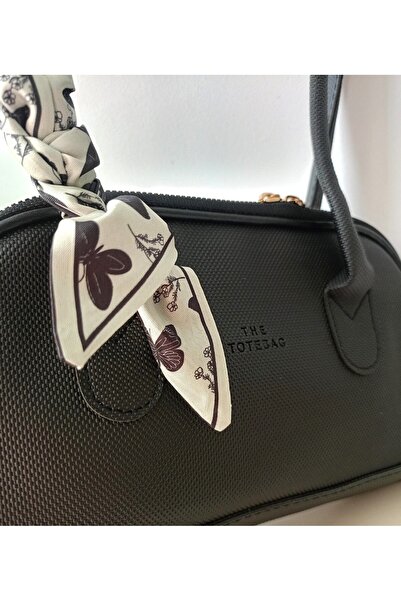 stilyy Scarf Detail Handbag, Shoulder Bag