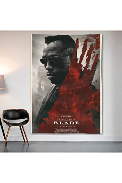Geek Cultcha Blade Wall Covering Wall Tapestry First Quality Satin Fabric Poster
