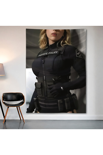 Geek Cultcha Black Widow Wall Drape Wall Tapestry First Quality Satin Fabric ...