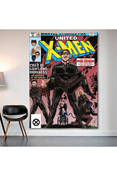 Geek Cultcha X-Men Wall Cloth Wall Tapestry First Quality Satin Fabric Poster