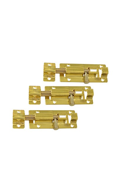 Generic 3 Packs Of Door Security Slide Latch Lock, Heavy Duty Solid Thicken S...