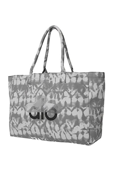 AIO shop NWT yoga Grey Tie dye shopper tote